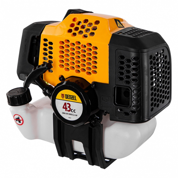 Триммер бензиновый DGT 430S, 43 см3, 2.5 л. с, разъемная штанга, состоит из 2 частей Denzel 