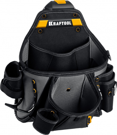 KRAFTOOL KPB-20 поясная сумка с быстросъёмным креплением FastClip, 320 х 310 мм (38767)