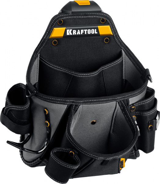 KRAFTOOL KPB-20 поясная сумка с быстросъёмным креплением FastClip, 320 х 310 мм (38767)