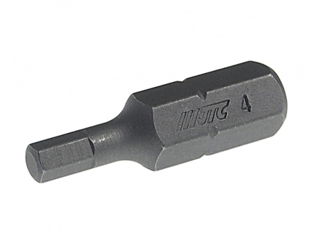 JTC Бита HEX H4х30мм 5/16" DR 6-ти гранная S2 JTC