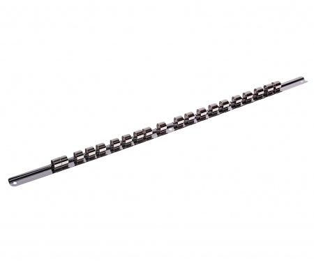 Держатель головок RF-819420: 1/2"DR металлическая рейка, 20 зажимов 560мм ROCKFORCE /1/10