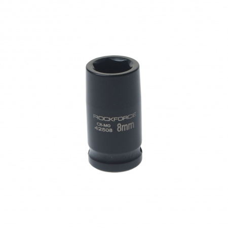 Головка торцевая  8мм 1/4" 6-гранная ударная L=35мм ROCKFORCE RF-42508 /1 Головка торцевая  8мм 1/4" 6-гранная ударная L=35мм ROCKFORCE RF-42508 /1