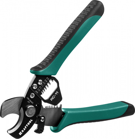 KRAFTOOL RC-11, 2 в 1, кабельные ножницы (22696-2)