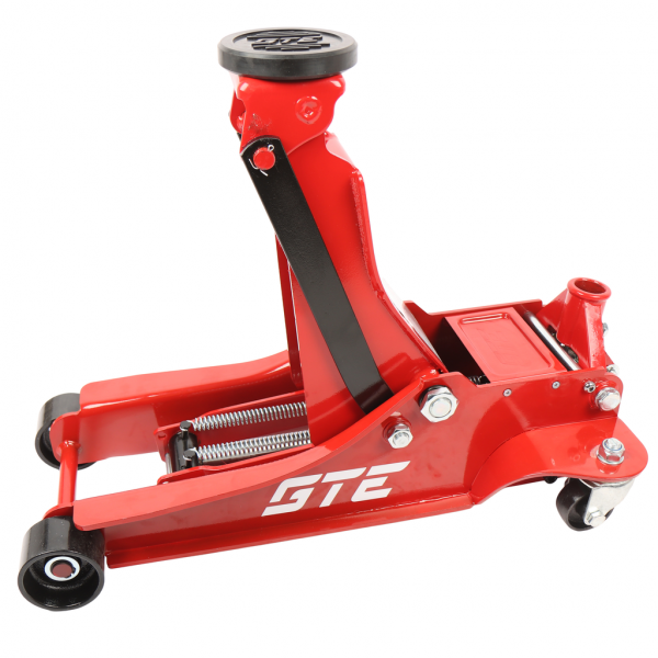 GTE Домкрат подкатной 4т 112-505мм двухпоршневой GTE