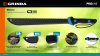 Мачете GRINDA PRO-Line FM 450, 450/650 мм