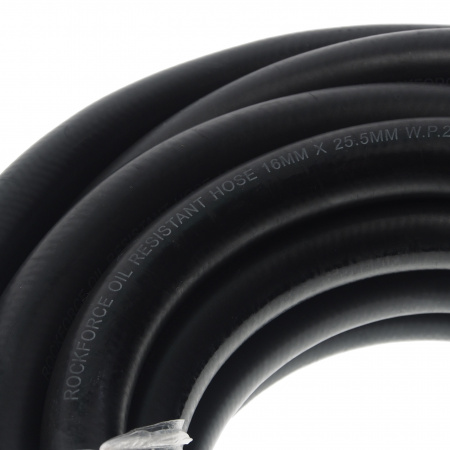 Шланг RF-AHC-55/2B резиновый армированый бензо-маслостойкий 16х25.5ммх10м(раб.давл.20bar,max60bar,-30C°+70C°,DIN20018) ROCKFORCE /1