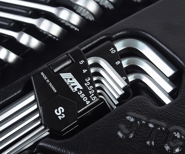 JTC Набор инструментов для тележки инструментальной JTC-5640 (2-я секция) 45 предметов JTC