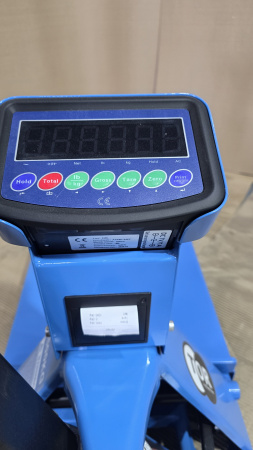 Тележка гидравлическая с весами и принтером 2500 кг 1150 мм полиуретановые колеса TOR WH-25ES Тележка гидравлическая с весами и принтером 2500 кг 1150 мм полиуретановые колеса TOR WH-25ES