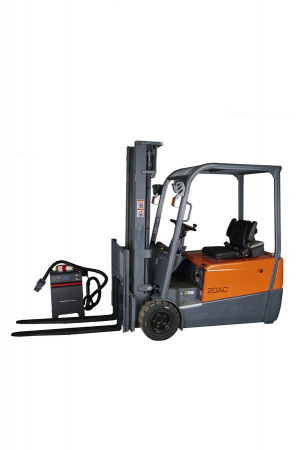 Погрузчик электрический трехопорный TOR 2,0 т 3,5 м CPD20SA-20 сайдшифт