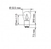 Автолампа P22 (15W) BA15s STOP 12V PHILIPS /10/200