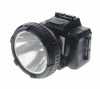 Фонарь UF-5366 1 LED BLACK головной  с аккумулятором, 2 режима 220V ULTRAFLASH /1/5/100