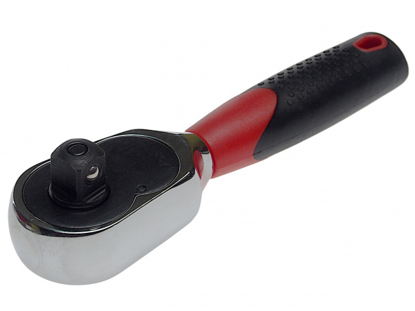 JTC Ключ трещотка 3/8" 45 зубьев 120мм резиновая рукоятка JTC