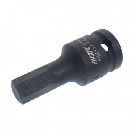 JTC Бита-головка 1/2" HEX H12х25мм ударная L=60мм JTC