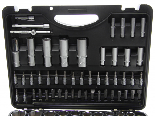 Набор торцевых головок и вставок RF-41082-5EURO: 1/2" & 1/4"DR 6-гранных 108пр. ROCKFORCE /1/3 Набор торцевых головок и вставок RF-41082-5EURO: 1/2" & 1/4"DR 6-гранных 108пр. ROCKFORCE /1/3