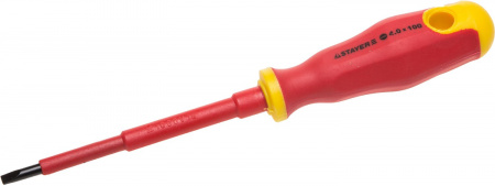 STAYER Electro, SL6.5 х 150 мм, диэлектрическая отвертка, Professional (25141-06-15)