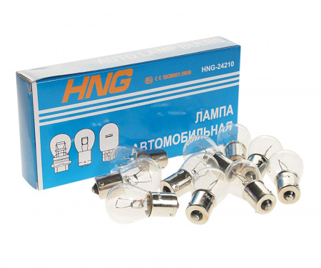 Автолампа P21W (BA15s) 24V HNG /10/1000