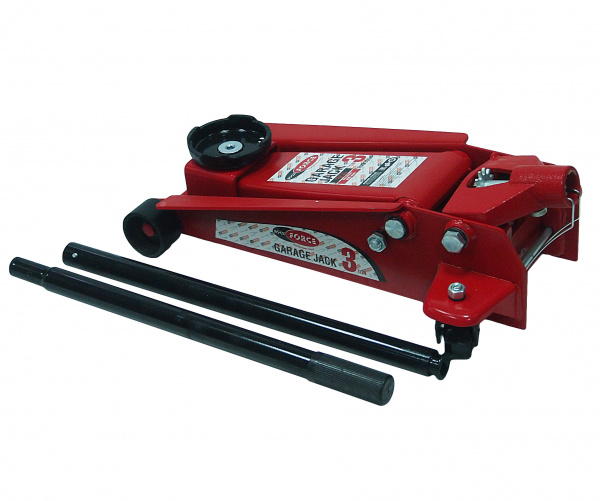 Домкрат гидравлический RF-33004 подкатной 3т (выс.подъема 130-495мм) ROCKFORCE /1