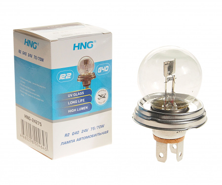 Автолампа R2 (G40) (75/70) P45t 24V HNG /1/10/250