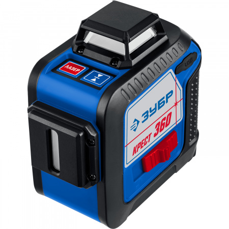ЗУБР Крест 360, №2, 20 - 70 м, лазерный нивелир, Профессионал (34906-2)