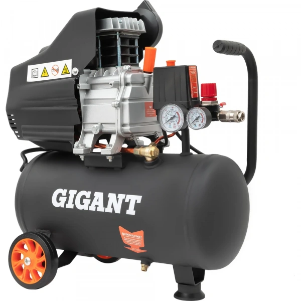 Поршневой масляный компрессор Gigant и набор пневмоинструмента LAS 24/1500K