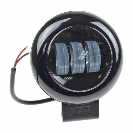 Фара рабочего света R-30W круглая 120х120мм 10-30V MISTAR /1