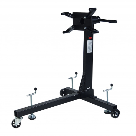 Кантователь двигателя RF-T23402  складной 340кг (3 колеса, 3 страховочных упора) ROCKFORCE /1