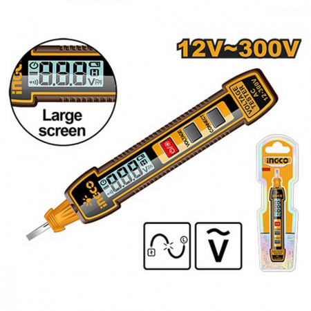 Отвертка индикаторная 12-300В INGCO HSDT33001 INDUSTRIAL