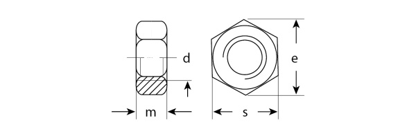 ЗУБР ГОСТ ISO 4032-2014, кл. пр. 6, M14, цинк, 5 кг, шестигранная гайка (303550-14) ЗУБР ГОСТ ISO 4032-2014, кл. пр. 6, M14, цинк, 5 кг, шестигранная гайка (303550-14)