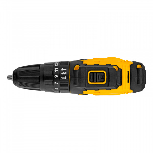 Дрель-шуруповерт аккумуляторная ударная CID-18-0, Li-Ion, 18 В Denzel