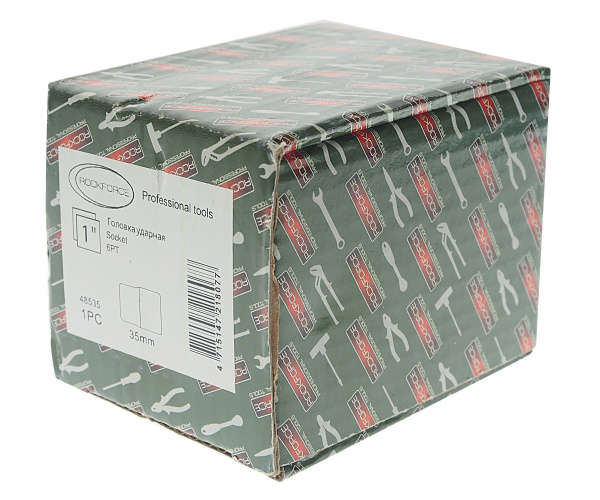 Головка торцевая 35мм 1" 6-гранная ударная ROCKFORCE RF-48535 /1 Головка торцевая 35мм 1" 6-гранная ударная ROCKFORCE RF-48535 /1