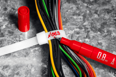 ЗУБР МК-80 зеленый, 0.8 мм маркер-краска (06324-4)