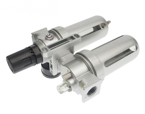 JTC Блок подготовки воздуха (лубрикатор,осушитель) 1/2" металл. переключ. 215PSI 3000л/мин. 150 мл JTC