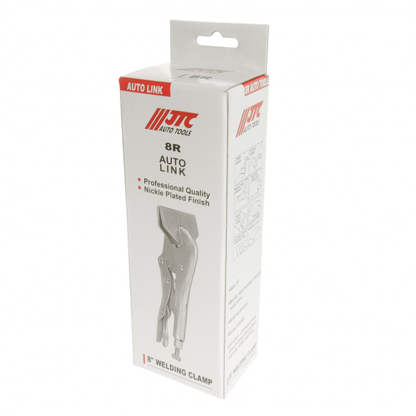 JTC Клещи для сварочных работ 8" с фиксатором JTC