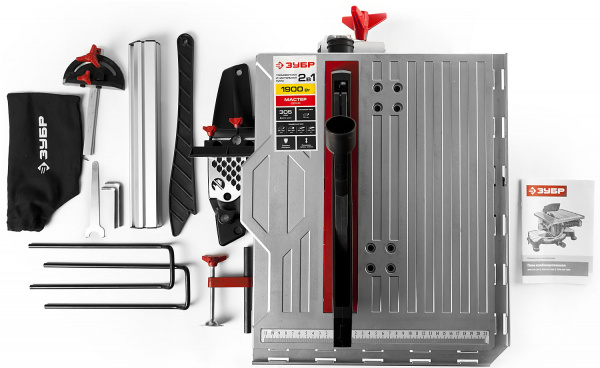 ЗУБР ЗПТК-305-1900 пила торцовочная комбинированная, d 305 х 30 мм, 1900 Вт