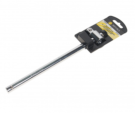 Вороток ER-92103H 1/2" DR  Т-образный с подвижной головкой 255мм (с держателем) ЭВРИКА 1/48