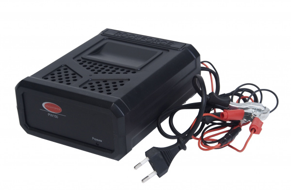 Зарядное автоматическое устройство RF-PW150 для  аккумуляторных батарей (12В, 7А, -10°С +40°С) ROCKFORCE /1