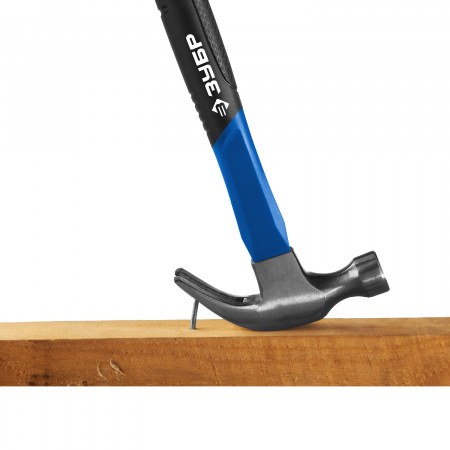 ЗУБР 450 г, столярный молоток-гвоздодёр, Профессионал (20235-450)