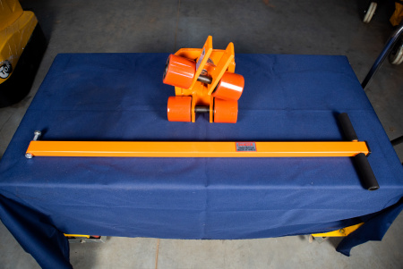 Роликовая платформа подкатная TOR SF4 г/п 6 т (с ручкой)