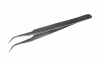 Пинцет RF-6943110 изогнутый (L-125мм), в блистере ROCKFORCE /1/10