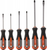 975006 Набор отверток стержневых ROUND GRIP, 6 предметов