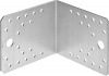 ЗУБР УК-2.0, 90 x 105 x 105 x 2 мм, цинк, крепежный уголок (310126-90-105)