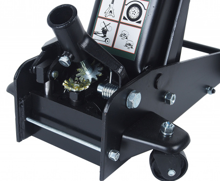 Домкрат гидравлический RF-T83508 подкатной 4т (h min 135мм, h max 520мм) ROCKFORCE /1