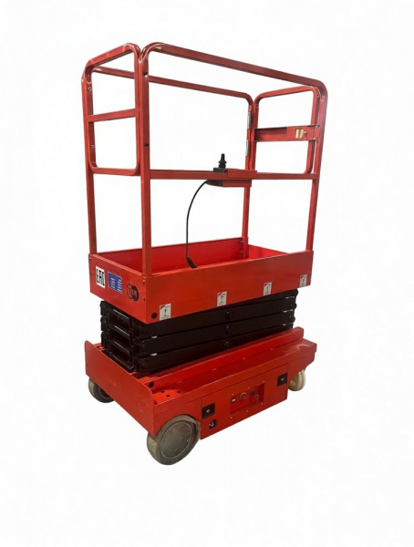 Подъемник ножничный самоходный аккумуляторный 240 кг, 4/6 м, 24/80 В/Ач TOR GTJZ DC