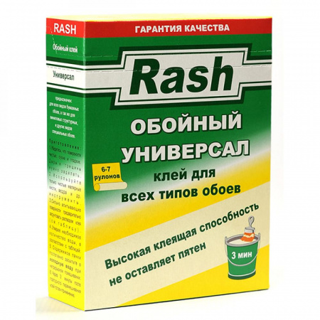 Клей обойный Rash универсал 160гр (6-7 рул) (24)