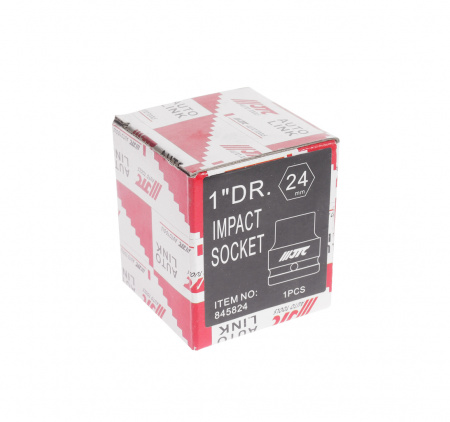 JTC Головка торцевая 1" 24мм ударная L=58мм JTC JTC Головка торцевая 1" 24мм ударная L=58мм JTC