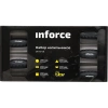 Набор напильников Inforce 200мм, 5 штук 06-15-06