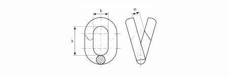 ЗУБР 4 мм, 2 шт, соединитель цепей (4-304576-04)