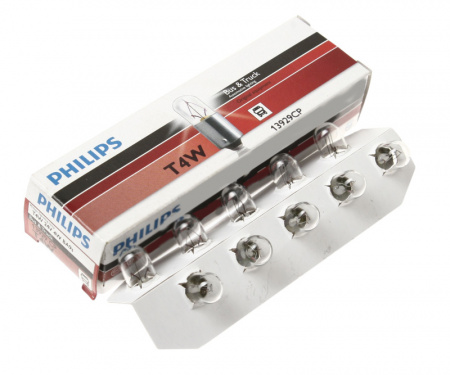 Автолампа T4W (BA9s) 24V PHILIPS /10/200 HIT