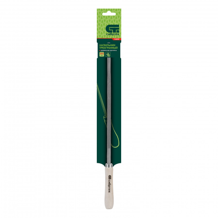 Напильник круглый, 300 мм, деревянная ручка Сибртех