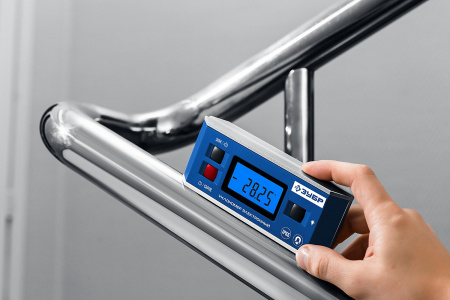 ЗУБР МИНИ, 0 - 90°, ±0.05°, электронный уровень-уклономер, Профессионал (34745)